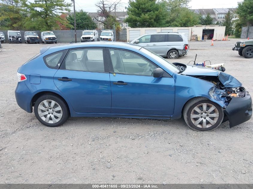 2008 Subaru Impreza 2.5I VIN: JF1GH616X8H836589 Lot: 40411655