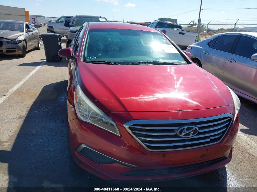 2016 HYUNDAI SONATA SE - 5NPE24AFXGH356320