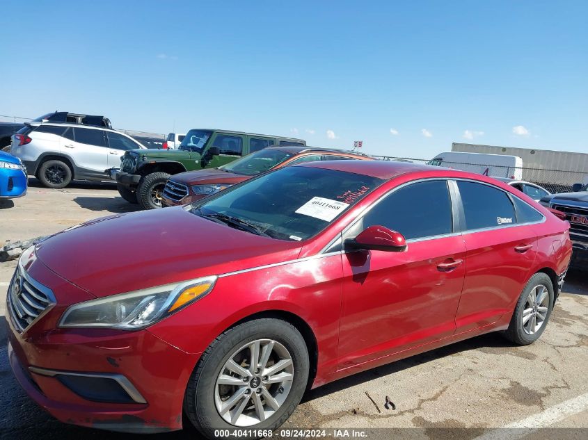 2016 HYUNDAI SONATA SE - 5NPE24AFXGH356320