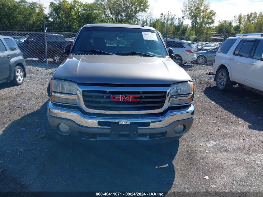 2006 GMC Sierra 1500 Sle2 VIN: 1GTEK19Z46Z206031 Lot: 40411671