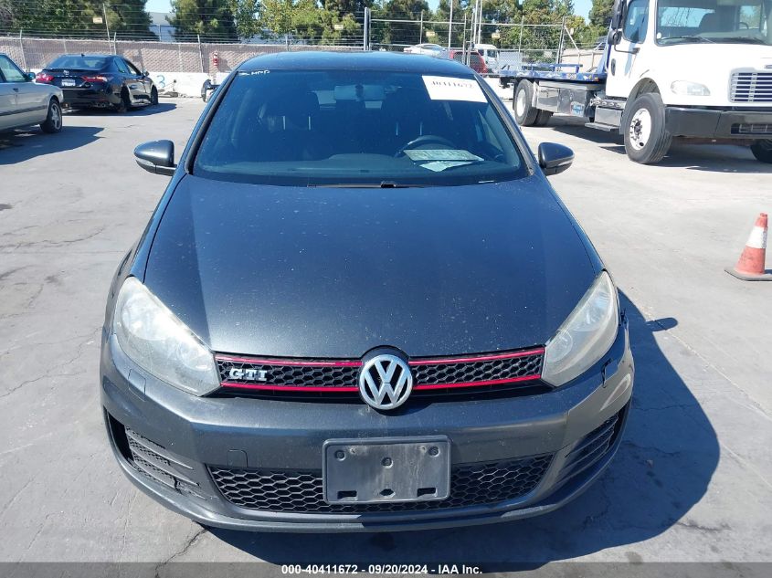 2012 Volkswagen Gti 4-Door VIN: WVWGD7AJ0CW230609 Lot: 40411672