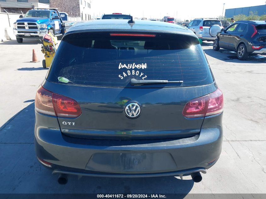 2012 Volkswagen Gti 4-Door VIN: WVWGD7AJ0CW230609 Lot: 40411672