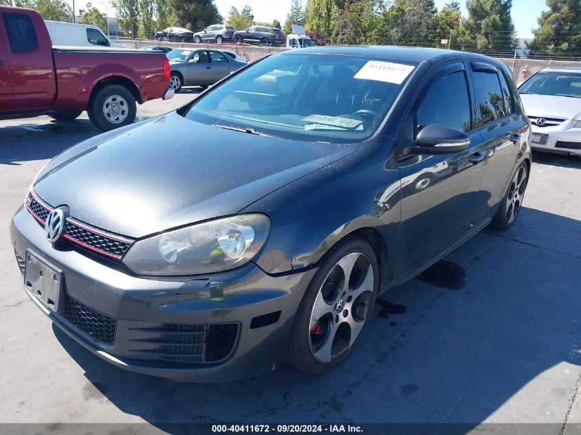 2012 Volkswagen Gti 4-Door VIN: WVWGD7AJ0CW230609 Lot: 40411672