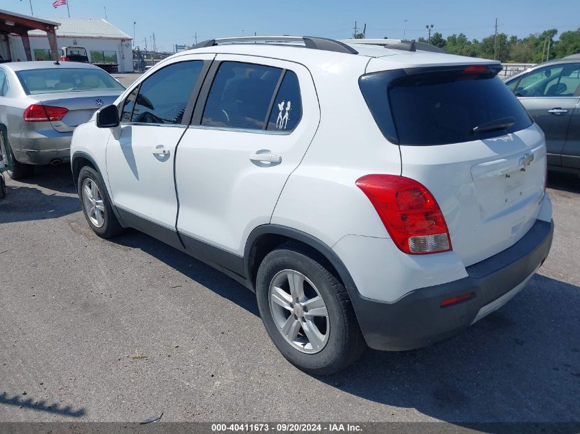 2016 Chevrolet Trax Lt VIN: KL7CJLSB6GB757250 Lot: 40411673