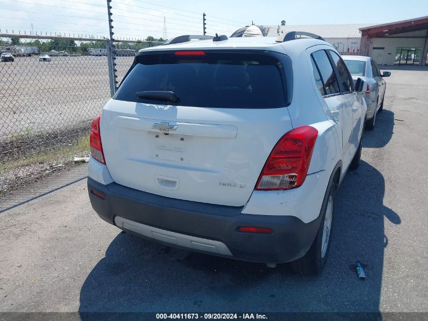 2016 Chevrolet Trax Lt VIN: KL7CJLSB6GB757250 Lot: 40411673