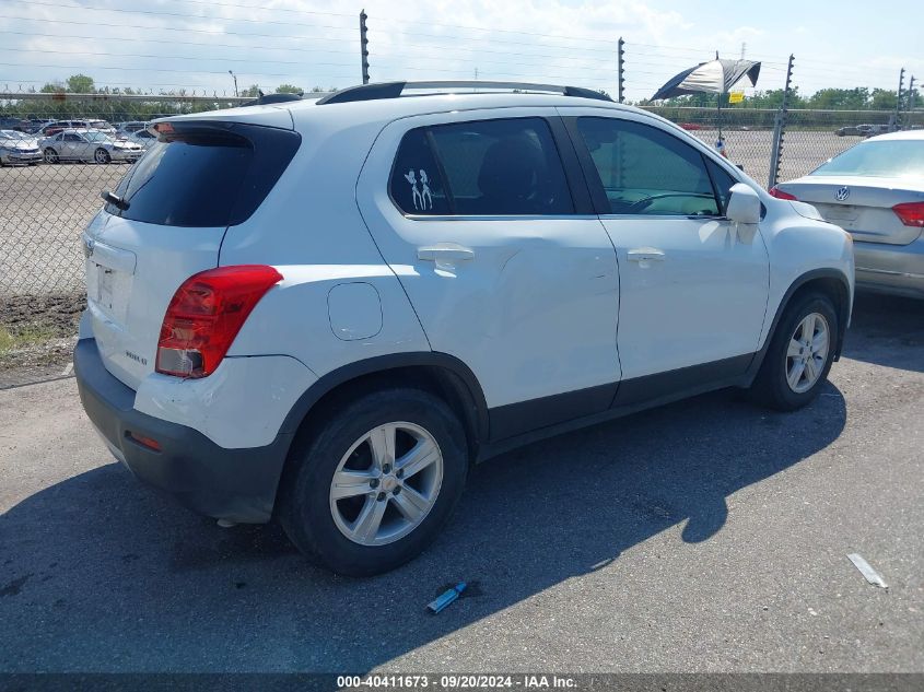 2016 Chevrolet Trax Lt VIN: KL7CJLSB6GB757250 Lot: 40411673