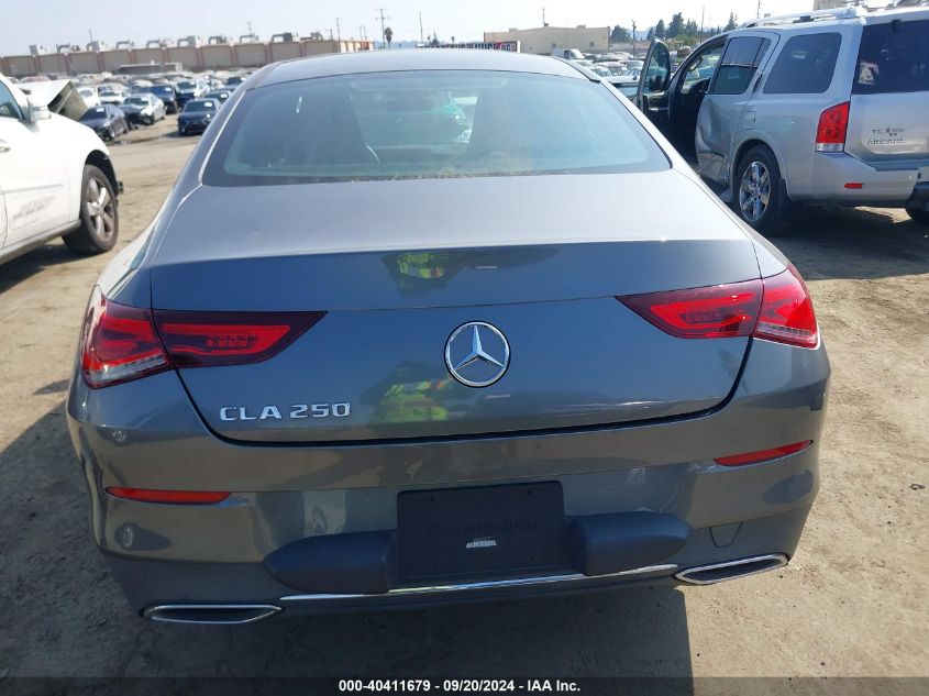 WDD5J4GB6LN029615 2020 Mercedes-Benz Cla 250