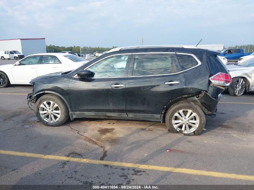 2016 Nissan Rogue S/Sl/Sv VIN: 5N1AT2MT5GC762515 Lot: 40411694