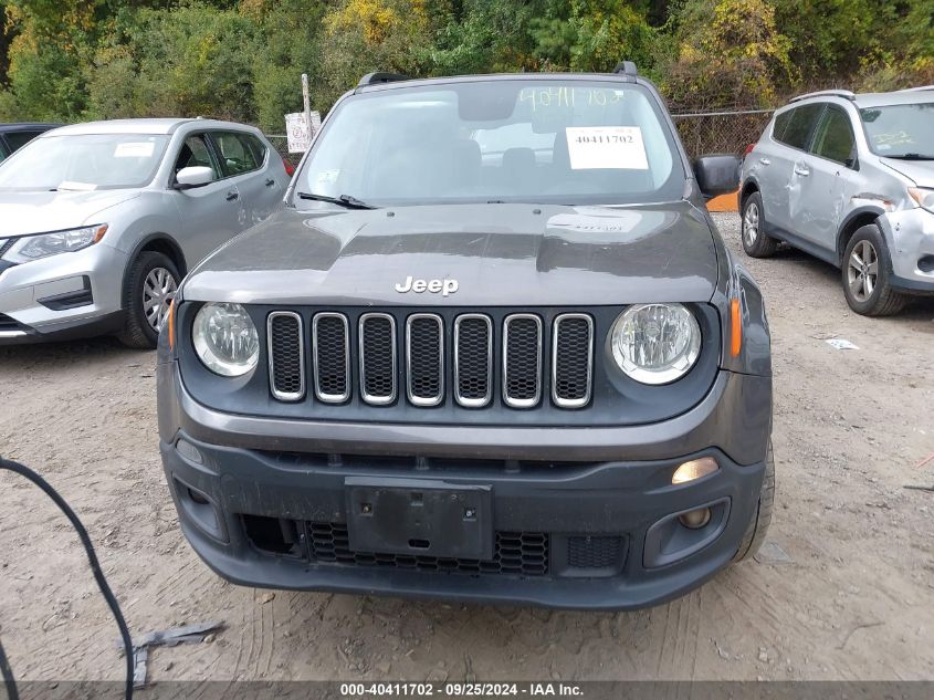 2016 Jeep Renegade Latitude VIN: ZACCJBBTXGPC57412 Lot: 40411702