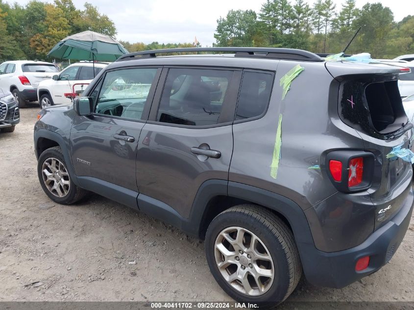 2016 Jeep Renegade Latitude VIN: ZACCJBBTXGPC57412 Lot: 40411702