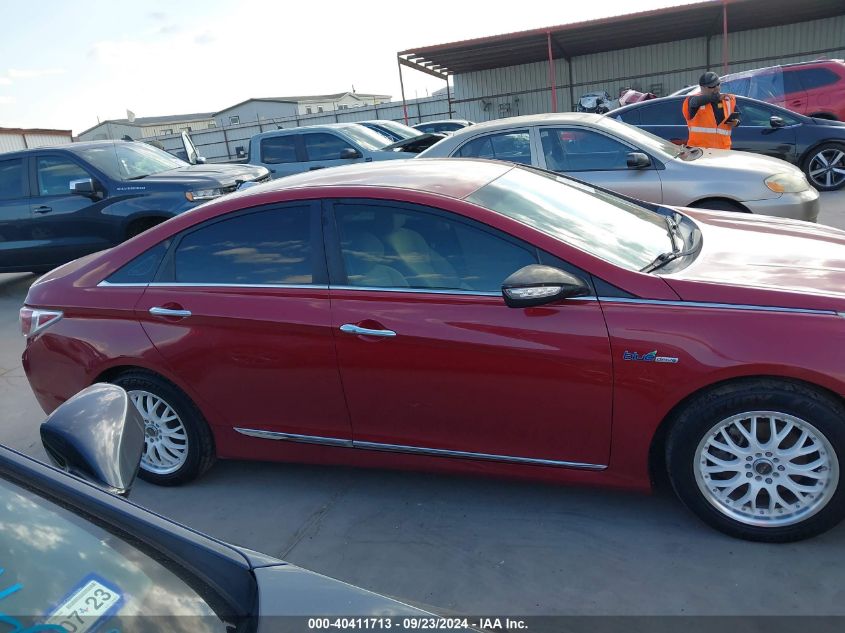 KMHEC4A4XEA116440 2014 Hyundai Sonata Hybrid