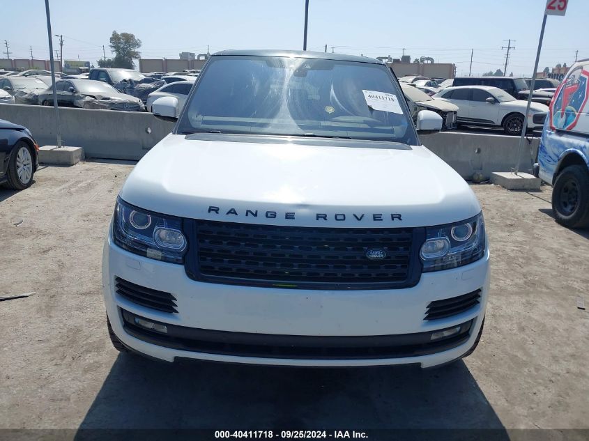 2017 Land Rover Range Rover 5.0L V8 Supercharged VIN: SALGS2FE4HA363794 Lot: 40411718