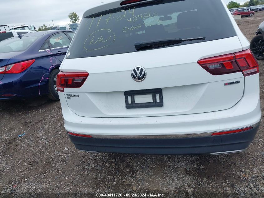 2020 Volkswagen Tiguan 2.0T Se/2.0T Se R-Line Black/2.0T Sel VIN: 3VV2B7AX6LM062528 Lot: 40411720