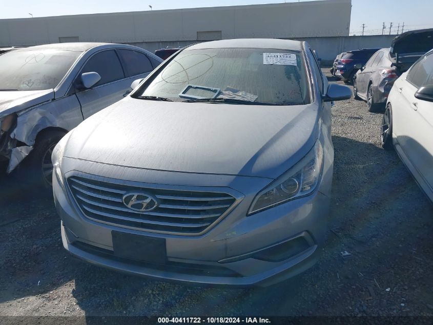 2016 Hyundai Sonata Se VIN: 5NPE24AFXGH384053 Lot: 40411722