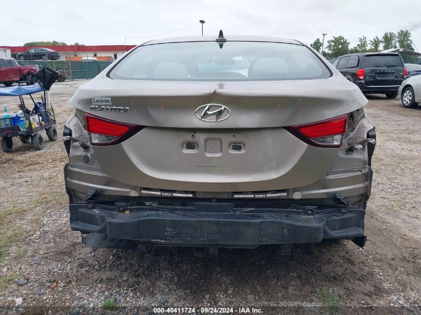 2014 Hyundai Elantra Se VIN: 5NPDH4AEXEH520051 Lot: 40411724