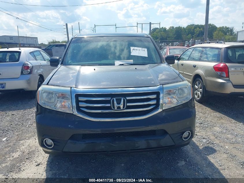 2014 Honda Pilot Exl VIN: 5FNYF3H51EB013643 Lot: 40411735