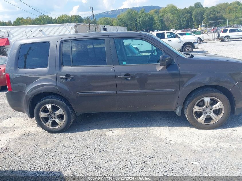 2014 Honda Pilot Exl VIN: 5FNYF3H51EB013643 Lot: 40411735