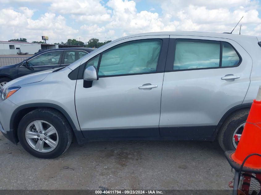 2019 Chevrolet Trax Ls VIN: 3GNCJKSB4KL203667 Lot: 40411794