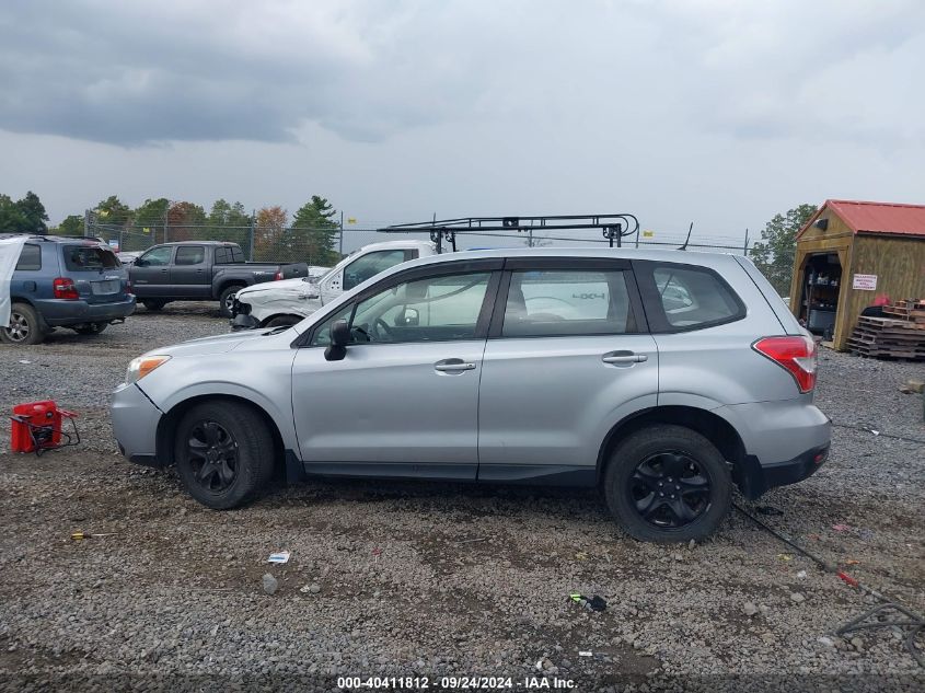 2014 Subaru Forester 2.5I VIN: JF2SJAAC9EH442760 Lot: 40411812