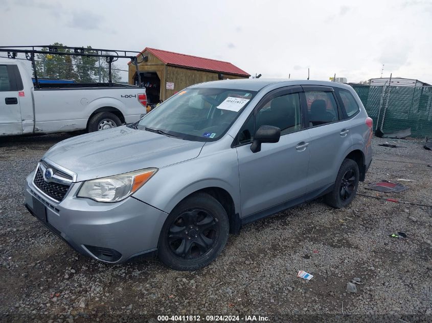 VIN JF2SJAAC9EH442760 2014 Subaru Forester, 2.5I no.2