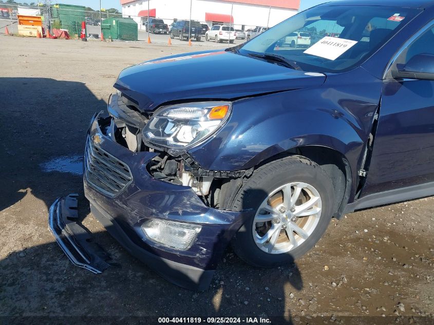 2016 Chevrolet Equinox Lt VIN: 2GNFLFEK2G6106585 Lot: 40411819