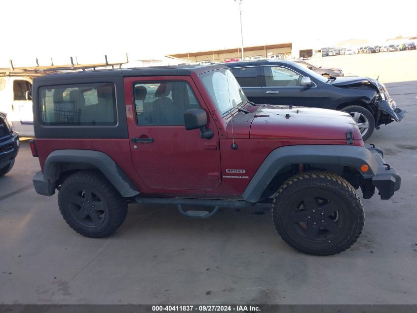 2013 Jeep Wrangler Sport VIN: 1C4AJWAG2DL511553 Lot: 40411837