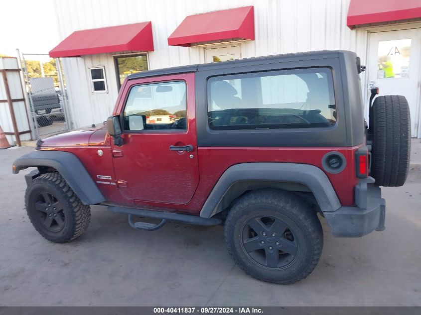 2013 Jeep Wrangler Sport VIN: 1C4AJWAG2DL511553 Lot: 40411837