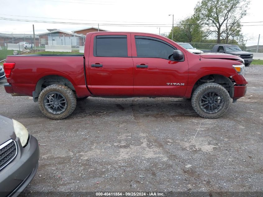 2017 Nissan Titan S VIN: 1N6AA1EJ7HN510107 Lot: 40411854