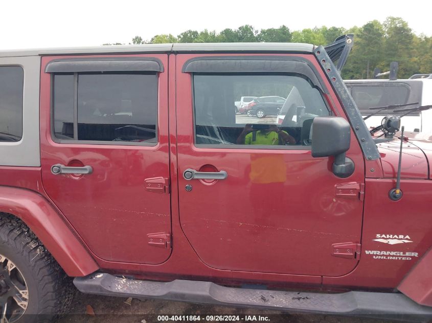 2007 Jeep Wrangler Unlimited Sahara VIN: 1J4GB59157L205902 Lot: 40411864