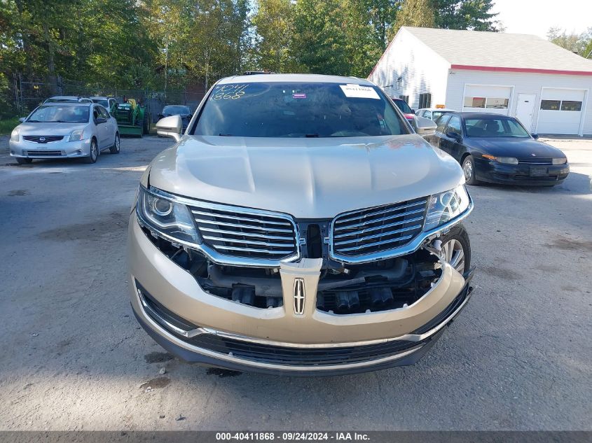 2017 Lincoln Mkx Premiere VIN: 2LMPJ8JR9HBL25053 Lot: 40411868