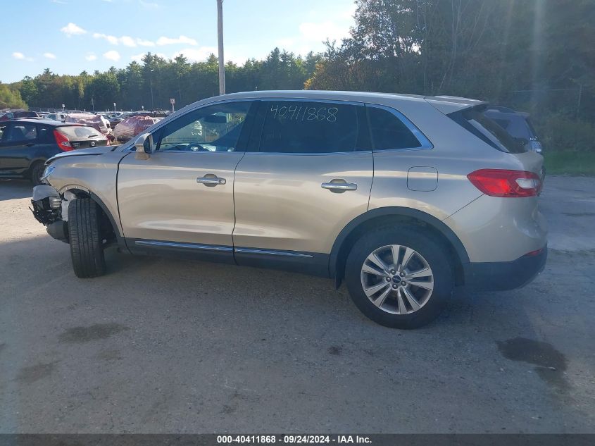 2017 Lincoln Mkx Premiere VIN: 2LMPJ8JR9HBL25053 Lot: 40411868