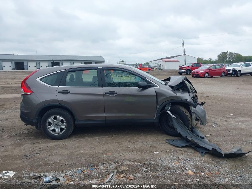 2014 Honda Cr-V Lx VIN: 5J6RM3H39EL001255 Lot: 40411870