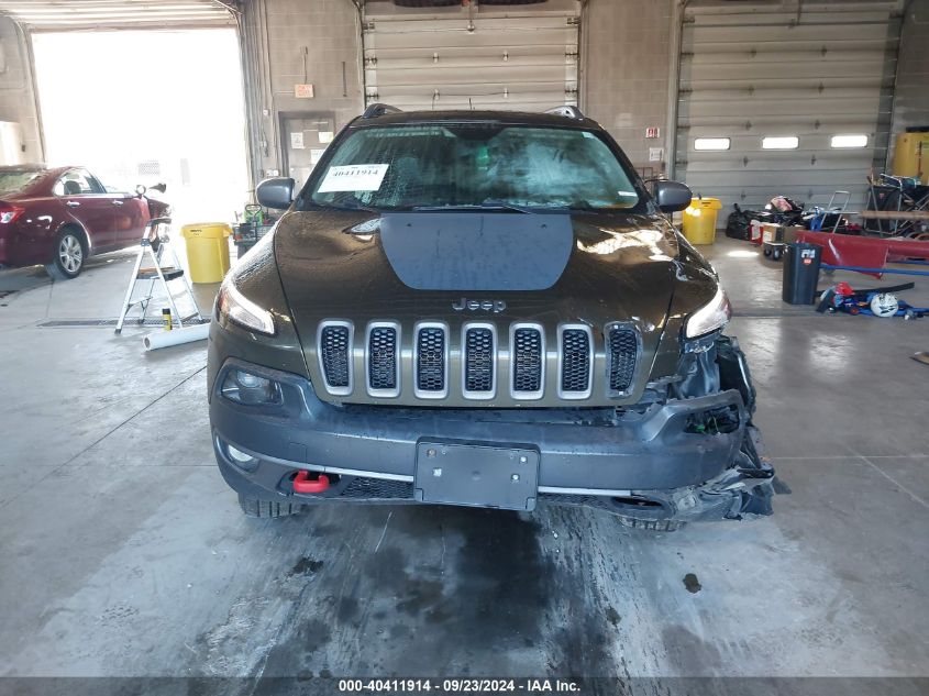 2015 Jeep Cherokee Trailhawk VIN: 1C4PJMBSXFW523422 Lot: 40411914