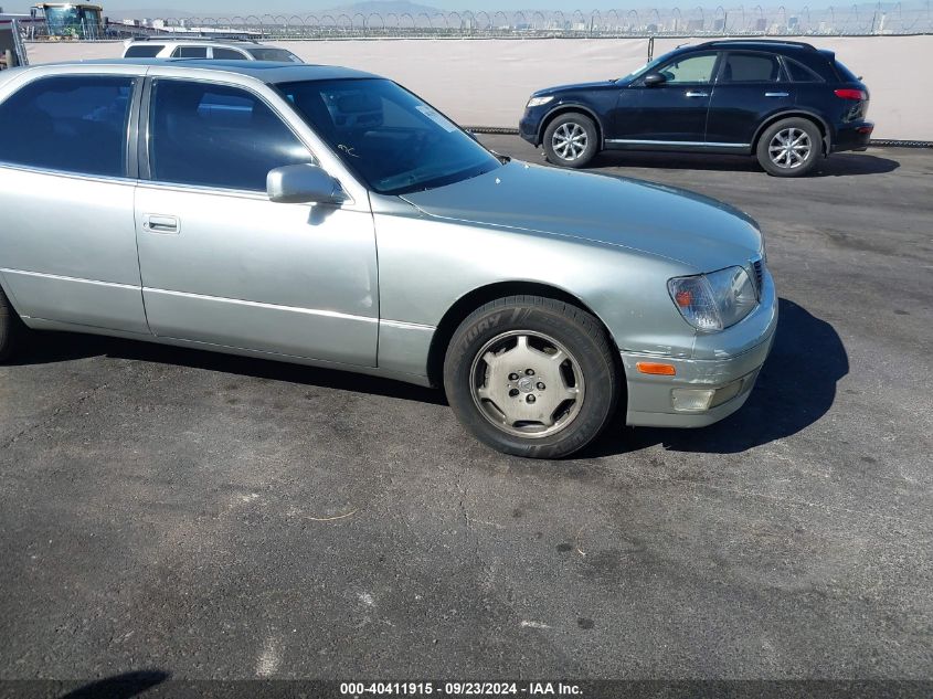 2000 Lexus Ls 400 VIN: JT8BH28F4Y0179854 Lot: 40411915