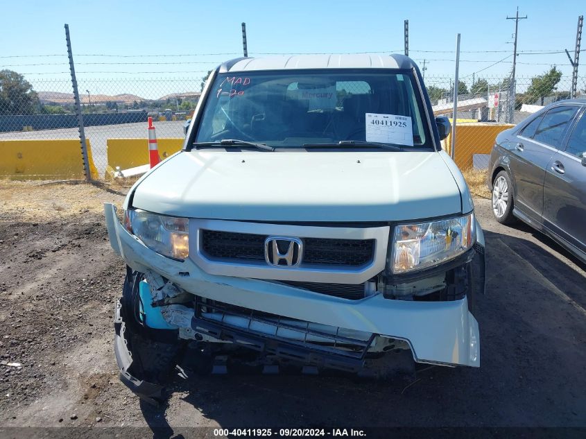 5J6YH18729L002390 2009 Honda Element Ex