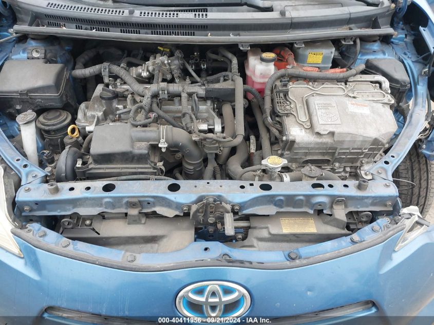 JTDKDTB39C1017450 2012 Toyota Prius C Two