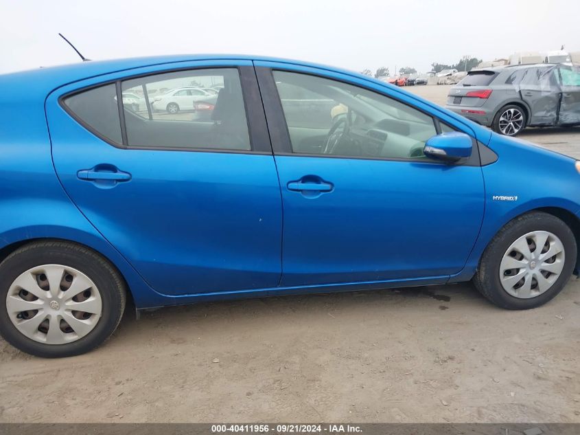 JTDKDTB39C1017450 2012 Toyota Prius C Two