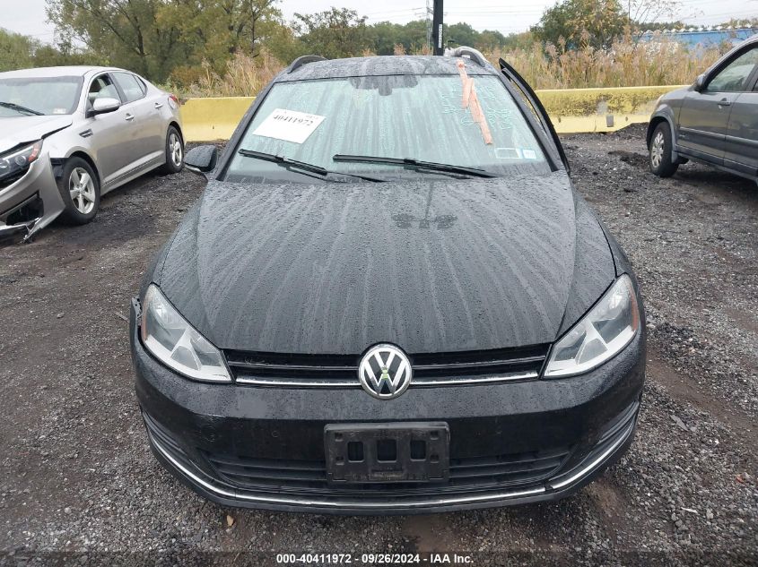 2015 VOLKSWAGEN GOLF SPORTWAGEN TDI SE 4-DOOR - 3VWCA7AU3FM502797
