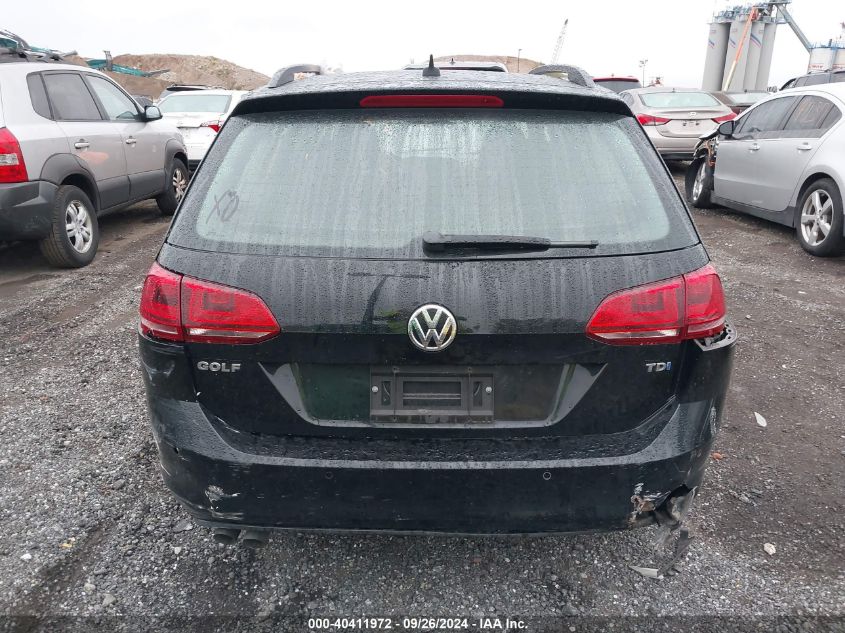 2015 VOLKSWAGEN GOLF SPORTWAGEN TDI SE 4-DOOR - 3VWCA7AU3FM502797