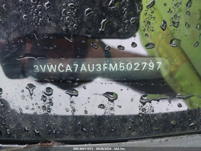 2015 VOLKSWAGEN GOLF SPORTWAGEN TDI SE 4-DOOR - 3VWCA7AU3FM502797