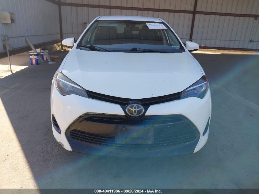 2017 Toyota Corolla Le VIN: 2T1BURHE2HC857536 Lot: 40411986