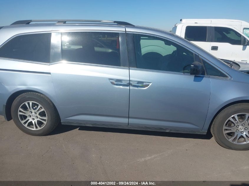 2012 Honda Odyssey Exl VIN: 5FNRL5H61CB057236 Lot: 40412002