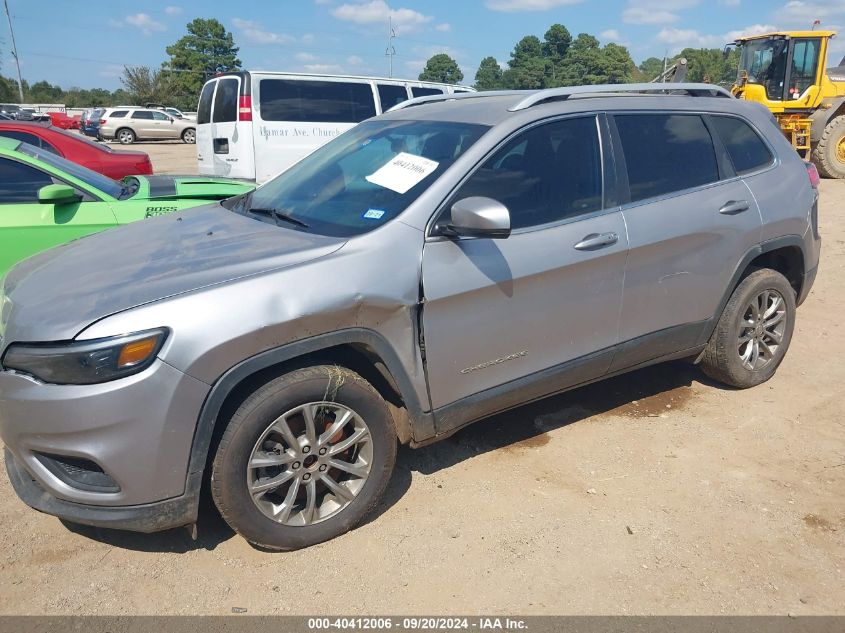 2019 Jeep Cherokee Latitude Plus Fwd VIN: 1C4PJLLB3KD439490 Lot: 40412006