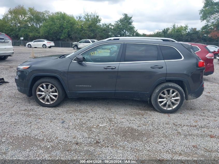 2016 Jeep Cherokee Limited VIN: 1C4PJLDB7GW211924 Lot: 40412028