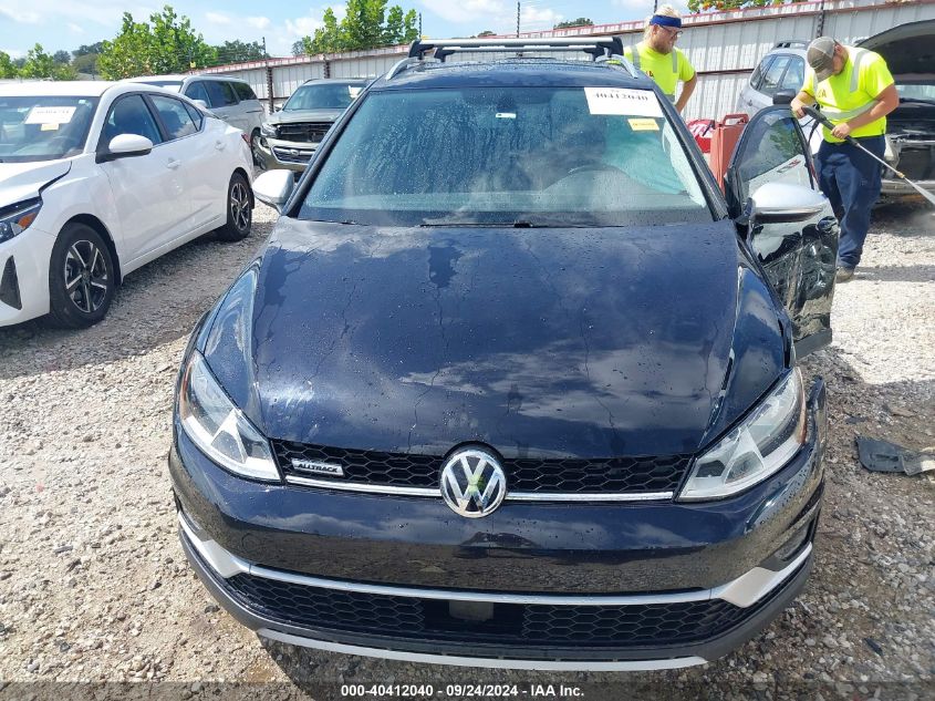 2017 Volkswagen Golf Alltrack Tsi S/Tsi Se/Tsi Sel VIN: 3VWH17AU4HM538037 Lot: 40412040