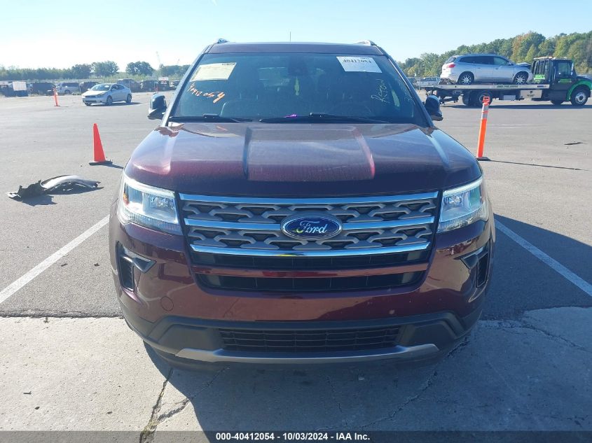 2018 Ford Explorer Xlt VIN: 1FM5K8D86JGB54327 Lot: 40412054