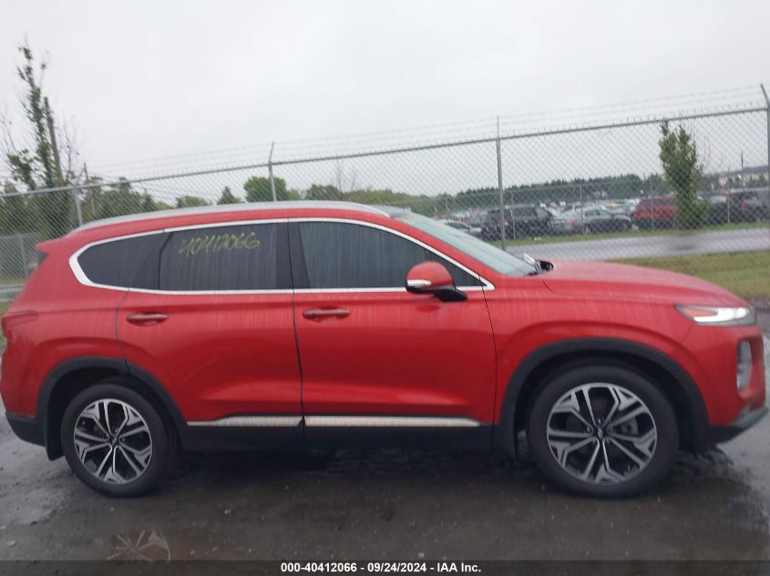 2020 Hyundai Santa Fe Limited/Ultimate VIN: 5NMS5CAA8LH271508 Lot: 40412066