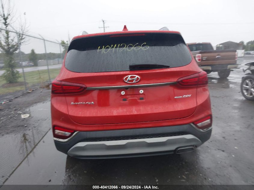 2020 Hyundai Santa Fe Limited/Ultimate VIN: 5NMS5CAA8LH271508 Lot: 40412066