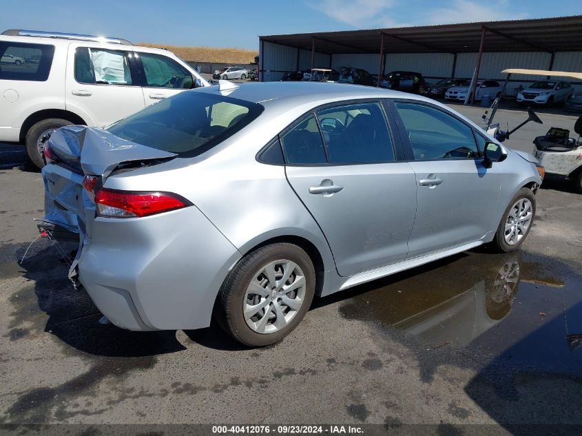 2020 Toyota Corolla Le VIN: JTDEPRAE1LJ029506 Lot: 40412076