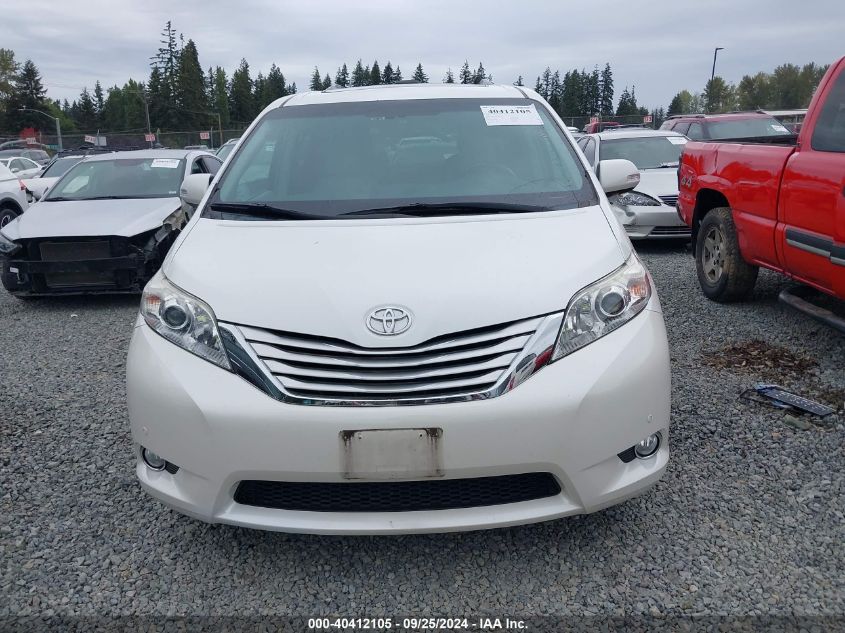 2014 Toyota Sienna Limited 7 Passenger VIN: 5TDDK3DC8ES092996 Lot: 40412105